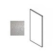 GD MENUISERIES - Porte de cuisine Har Platine H70xL50 cm 1porte - vignette