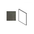 GD MENUISERIES - joue Haute de cuisine Har Diamant H42xL35 cm - vignette