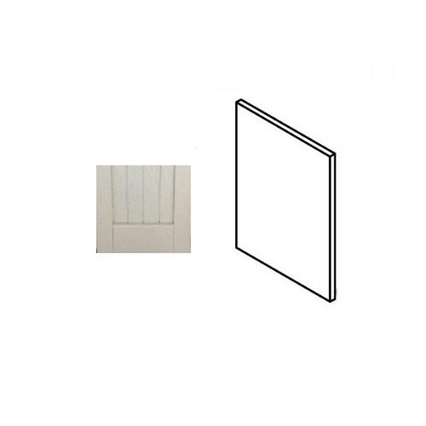GD MENUISERIES - joue Haute de cuisine Nature Blanche H70,4xL32 cm - large