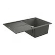 GROHE - Grohe K400 Evier en quartz composite avec égouttoir réversible 780x500 mm, gris granite (G31639AT0-G) - vignette