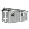 TIMBELA - Abri de Jardin Qualité Premium 11,47 m² - H252x250x530 cm - Construction de Panneaux LP Smartside - Timbela M915C-CAVERN STEEL - vignette
