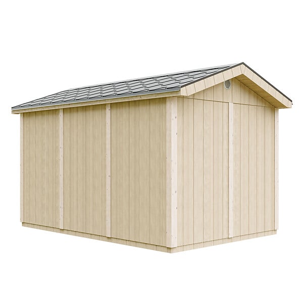 TIMBELA - Abri de Jardin Qualité Premium 8,68 m² - H252x250x412 cm - Construction de Panneaux LP Smartside - Timbela M914 - large