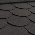 TIMBELA - Bardeaux bitumineux Beaver , couleur noir - bitume toiture 3m2 - Timbela B-BLACK - vignette