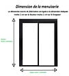 GD MENUISERIES - Fenetre Coulissante Aluminium H115 x L120 cm Gris Gris Anthr 2 vantaux - vignette