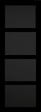 GD MENUISERIES - Porte Coulissante Telia noir 4 panneaux H204 x L83 cm - vignette