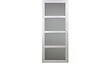 GD MENUISERIES - Porte Coulissante Tamera blanc 4 panneaux H204 x L73 cm - vignette