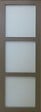 GD MENUISERIES - Porte Coulissante Gris Taupe RAL 7006 Vitrée H204 x L83 cm, Rail roulette - vignette