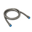 SWISS AQUA TECHNOLOGIES - Swiss Aqua Technologies Aurum flexible de douche 150 cm avec écrou anti-torsion, métal brossé (SATBAURHPBGM) - vignette
