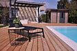 ONEK - Lame terrasse double face lisse/rainurée pin thermo traité - vignette