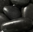 JARDINAT - Filet de galets noirs vernis 40-60mm - 20kg - vignette