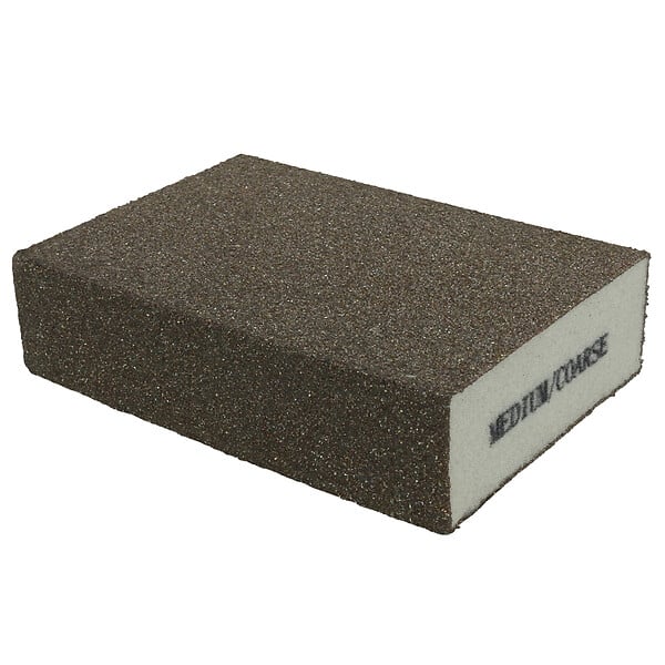 MEKANO - Éponge abrasive ponçage multiusage - 100 x 68 x 25mm - large
