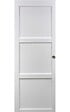 GD MENUISERIES - Porte Coulissante Korya Blanc 3 panneaux H204 x L93 cm, Coquilles - vignette