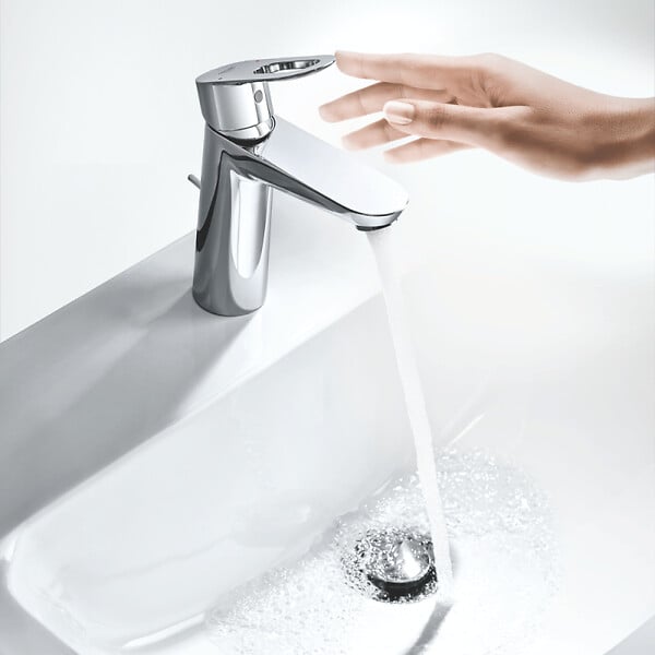 GROHE - Vasque à poser Euro Ceramic 60cm + Mitigeur lavabo M BauLoop Chromé - large