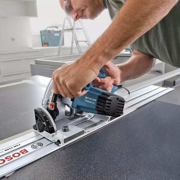 BOSCH - Scie Plongeante BOSCH 0601675003 GKT 55 GCE Professional 1400W 165mm - large