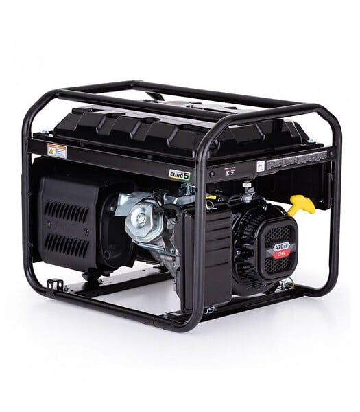 HAHN & SOHN - Générateur électrique portable 6 kW AVR pour chantiers, secours et ateliers - Hahn  Sohn HGG 8000X - large