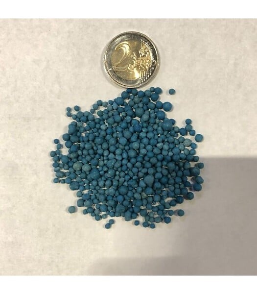 GAZON DE FRANCE - Engrais Bleu BLAUKORN 25kg améliore le rendement des cultures, recommandé en fumure de fond - NEG01038 - large