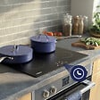 CIARRA - Table de cuisson à induction 4 Foyers 6000W Noir CD4BIH-E - vignette