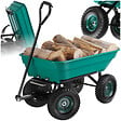 TECTAKE - Chariot de jardin à main Cubbi 52L capacité de charge 120kg vert - vignette