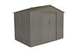 CHALET & JARDIN - Abri métal SU 4.29 - Gris bois vieilli - L.261xP.181xH.198cm - vignette