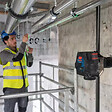 BOSCH - Laser combiné  BOSCH GCL 12V-50-22 CG + Support RM 20 + Batterie GBA 12V 2.0Ah en L-Boxx - vignette