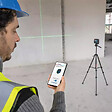 BOSCH - Laser combiné  BOSCH GCL 12V-50-22 CG + Support RM 20 + Batterie GBA 12V 2.0Ah en L-Boxx - vignette