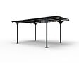 HABRITA - Carport Aluminium toit plat - vignette