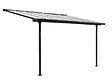 HABRITA - Toit terrasse aluminium - Gris anthracite - L.300xP.307cm - vignette