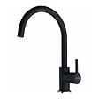 FRANKE - Franke Lina, Mitigeur d'évier Fragranit FC 6018.071, Noir Onyx - vignette