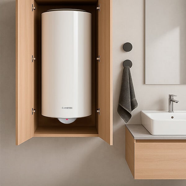 ARISTON - Chauffe eau électrique Vertical Mural Ariston Stéatite Sageo XPERT 150 L - large