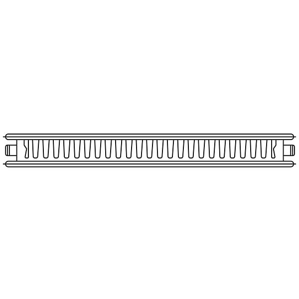 SANNOVER - Radiateur acier type 21 Sannover Hauteur 600 mm Largeur 1200 mm - large