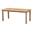 HAPPY GARDEN - Salon de jardin extensible 180/240cm PADAR en acacia 8 places - coussins sable - vignette