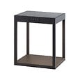 LUMISKY - Borne solaire LED blanc chaud RADIA GROUND aluminium H25cm - vignette