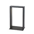 LUMISKY - Borne solaire noire en aluminium AXIS MINI H40cm - vignette