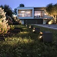 LUMISKY - Borne solaire aluminium ALEA orientable H15cm - vignette