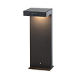 LUMISKY - Borne solaire noire en aluminium ALA MINI H40cm - vignette