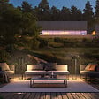 LUMISKY - Borne solaire LED blanc chaud RADIA MEGA aluminium H110cm - vignette