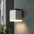LUMISKY - Applique murale solaire SUNBOX WHITE H12cm - vignette