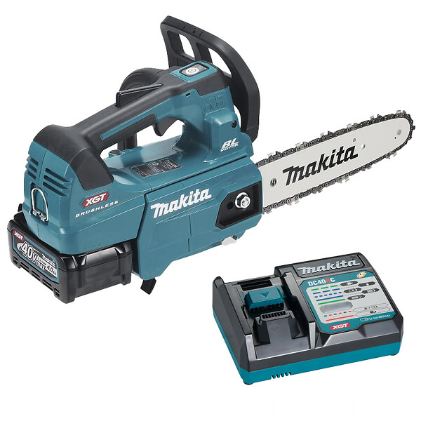 MAKITA - Tronçonneuse MAKITA UC002GM102 40V 25 cm  avec 1 batterie 40V 4.Ah et chargeur - large