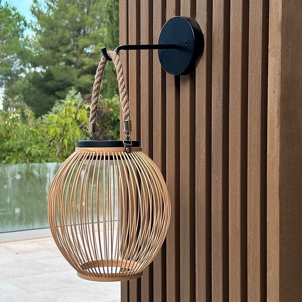 LUMISKY - Applique murale solaire ISALINE H25cm - large