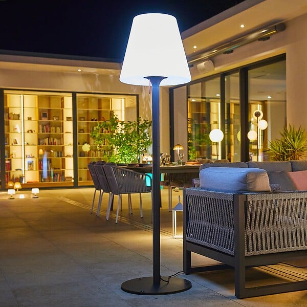 LUMISKY - Lampadaire d'extérieur filaire STANDY E27 H180cm - large