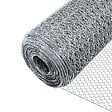 VOUNOT - Grillage a poule avec fils 13mm en acier galvanise 1x50M - vignette