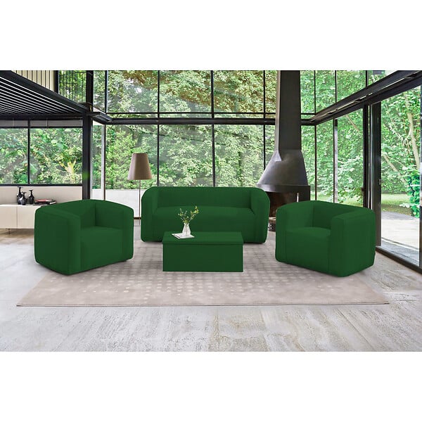 TERRACOTTA - Table coffre - Ouverture sur le dessus - Intérieur et extérieur - Couleur Vert - large