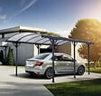CHALET & JARDIN - Carport aluminium Couv'Voiture 35 - L.508xP.302xH.230cm - vignette