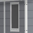 KETER - Abri de jardin en résine Manor 46 S - Gris et blanc - L.130xH.198xP.192cm - vignette