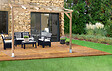 CHALET & JARDIN - Toit terrasse sans toit - Bois - 3x3 - vignette