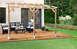 CHALET & JARDIN - Toit terrasse sans toit - Bois - 3x3 - vignette