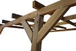 CHALET & JARDIN - Toit terrasse sans toit - Bois - 3x3 - vignette