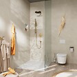 HANSGROHE - Pommeau de douche HANSGROHE Pulsify S 100 EcoSmart bronze brossé - vignette