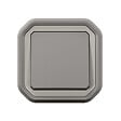 LEGRAND - Va-et-vient étanche encastré gris Plexo - IP55 IK08 - 10A - vignette