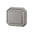 LEGRAND - Va-et-vient étanche encastré gris Plexo - IP55 IK08 - 10A - vignette